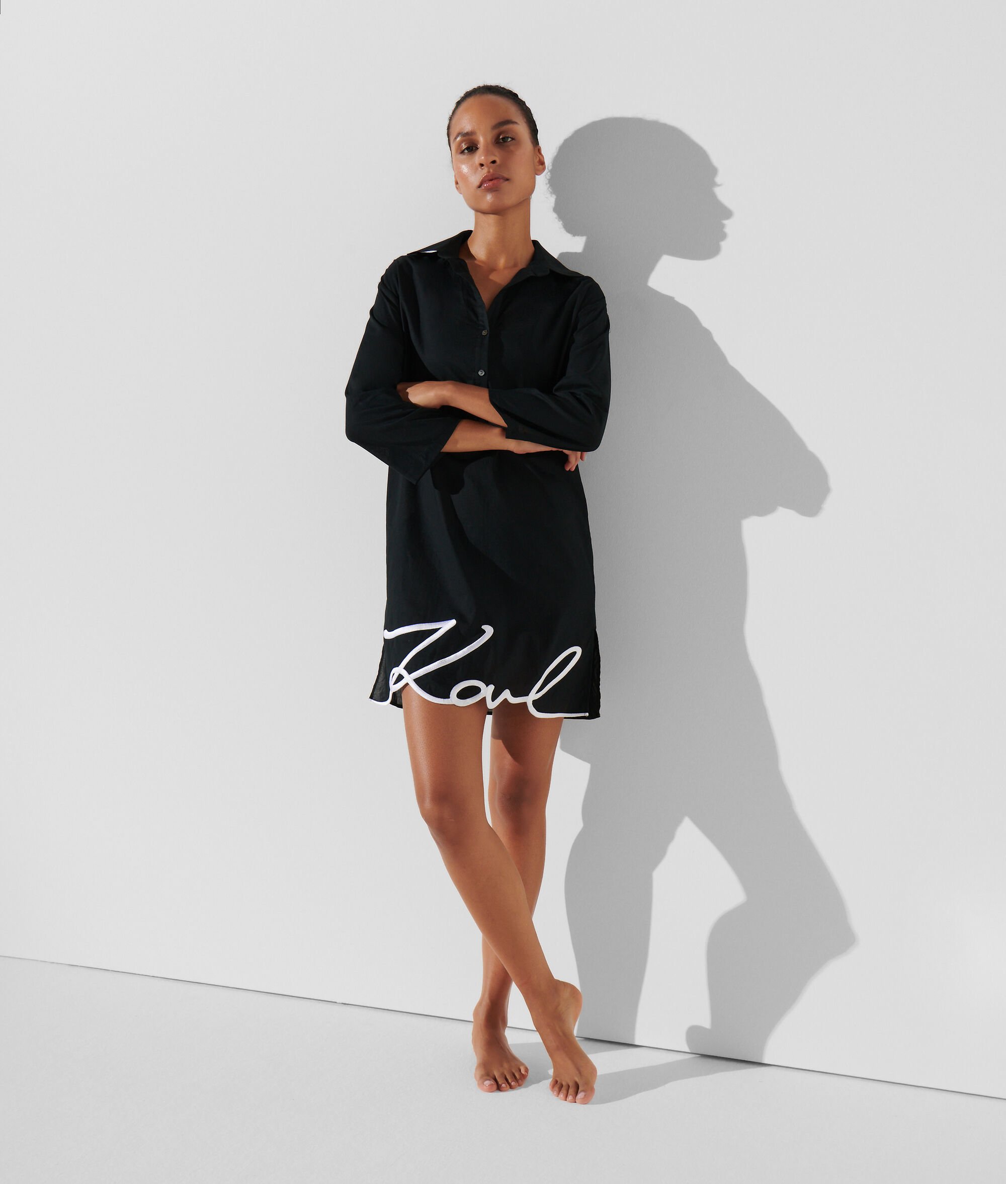 (image for) Timeless KARL SIGNATURE BEACH SHIRT DRESS